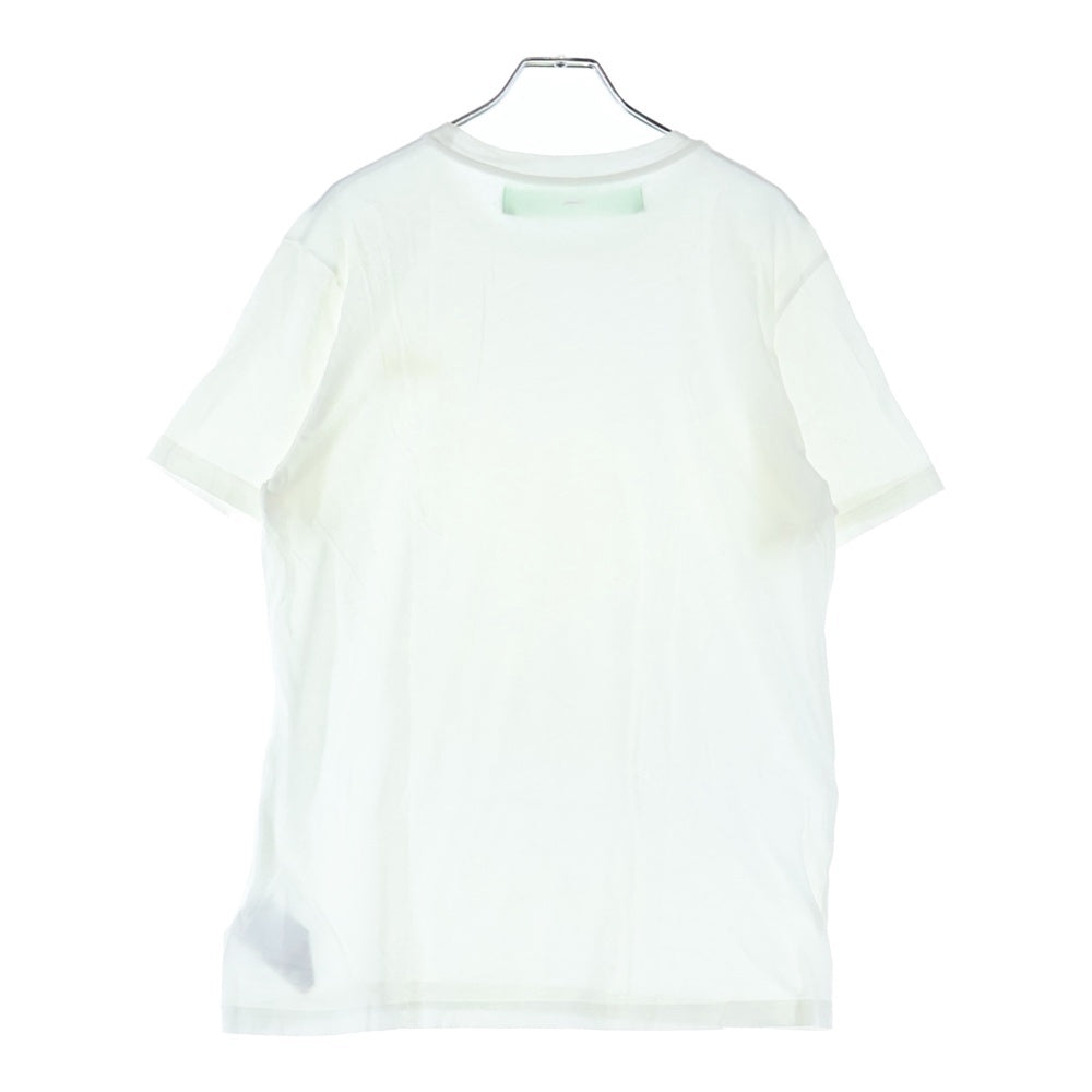 OFF-WHITE(オフホワイト) 18SS Rubber Logo S/S Tee ラバーロゴ 半袖Tシャツ ホワイト OMAA030S18877008