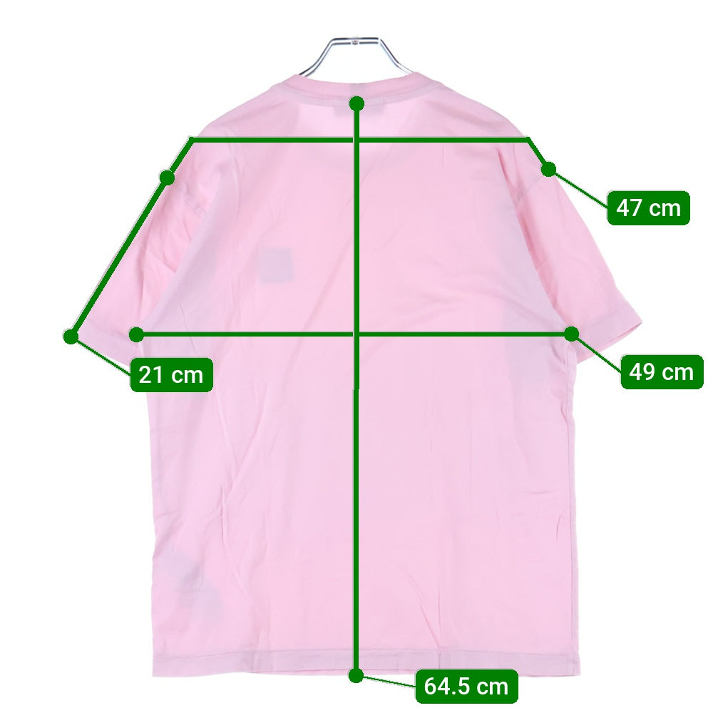 STONE ISLAND(ストーンアイランド) ロゴワッペン 半袖Tシャツ ピンク 801524113