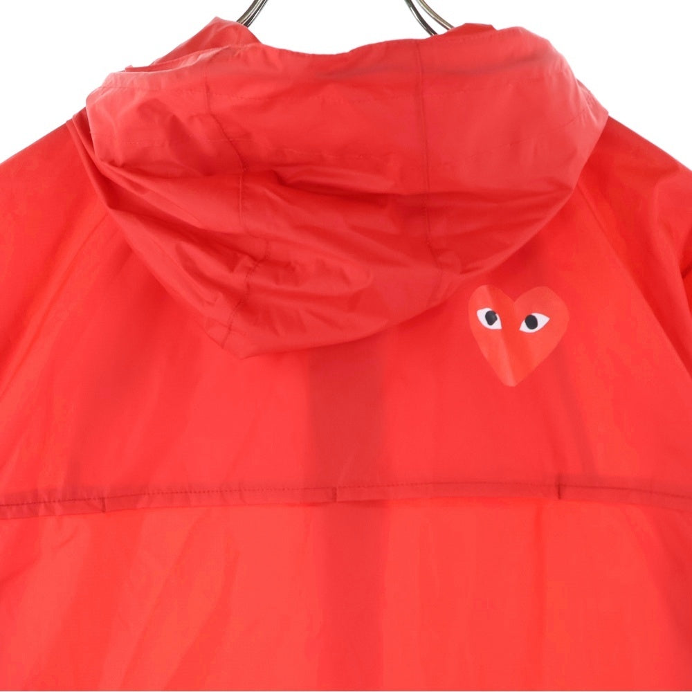 PLAY COMME des GARCONS(プレイコムデギャルソン) ×K-WAY Nylon Jacket ケーウェイ ナイロンジャケット レッド