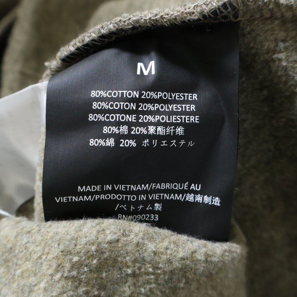 ESSENTIALS FEAR OF GOD(エッセンシャル フィアオブゴッド) ラバーロゴ モックネック スウェットトレーナー グレー