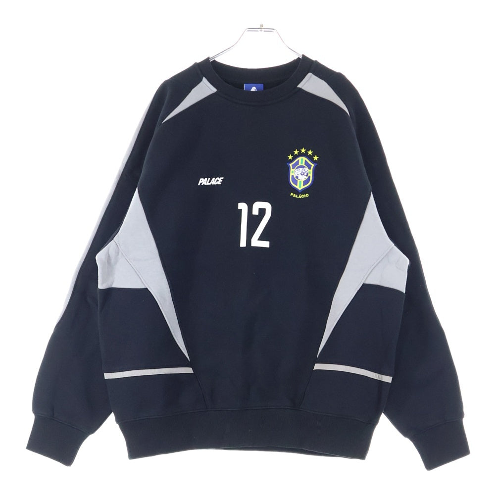 Palace Skateboards(パレススケートボーズ) PRO TEAM 02 CREW プロチーム クルーネックスウェットトレーナー ブラック