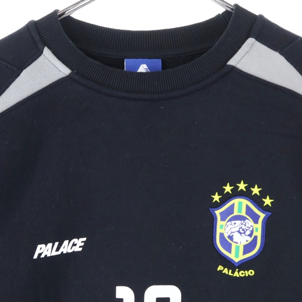 Palace Skateboards(パレススケートボーズ) PRO TEAM 02 CREW プロチーム クルーネックスウェットトレーナー ブラック