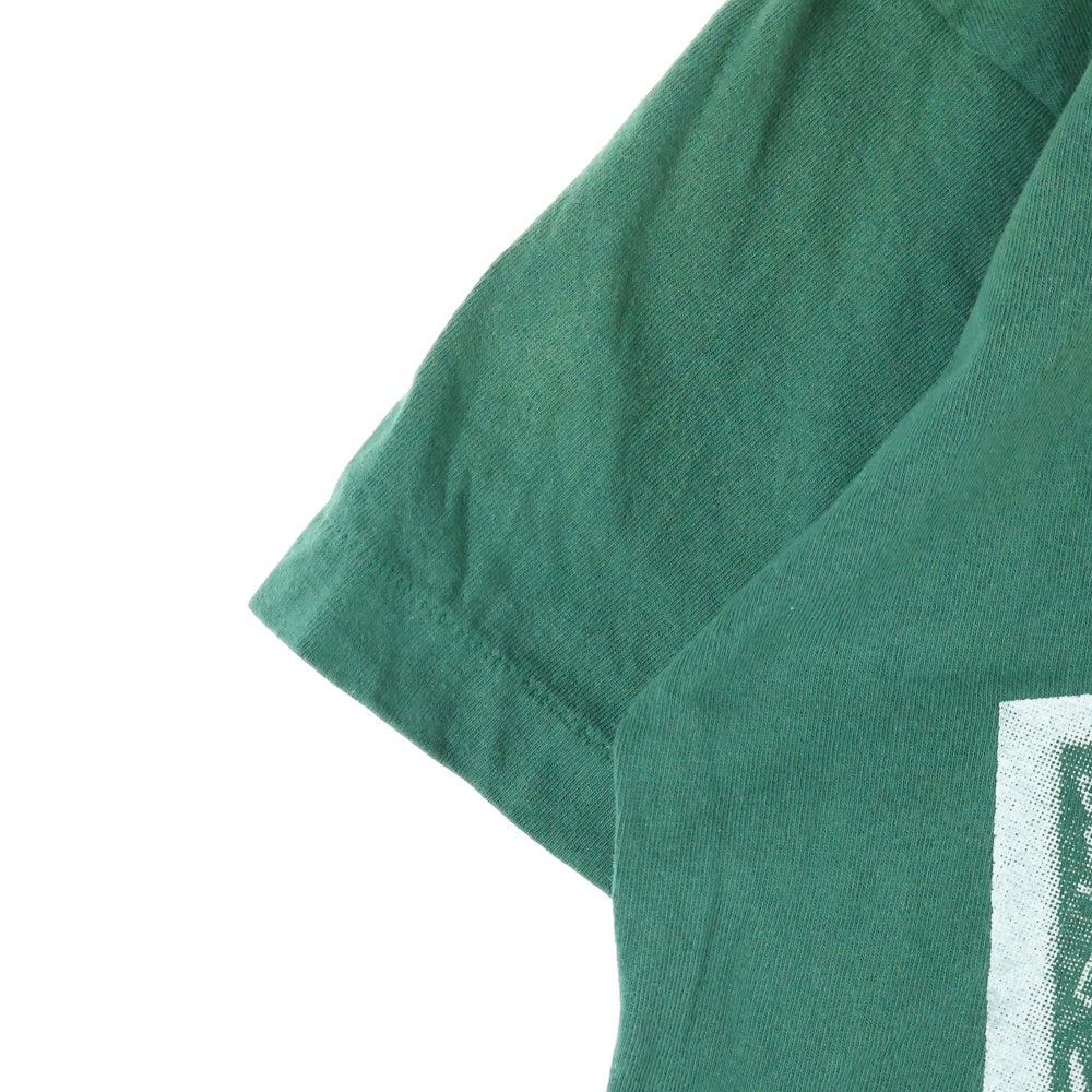 SAINT MICHAEL(セントマイケル) 24SS TEE SAINT CLAN セイント クラン クルーネック カットソー 半袖Tシャツ グリーン SM-YS8-0000-C16