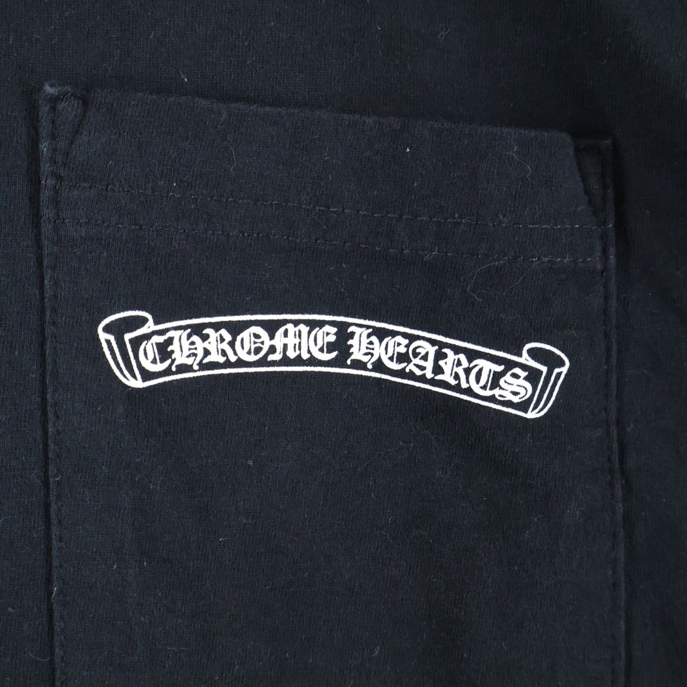 CHROME HEARTS(クロムハーツ) CH T-SHRT 1 バック アーチロゴ 半袖Tシャツ ブラック
