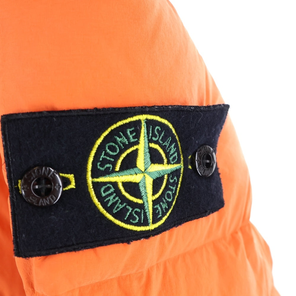 STONE ISLAND(ストーンアイランド) SEAMLESS TUNNEL NYLON DOWN-TC ナイロン ダウンジャケット オレンジ 791543728