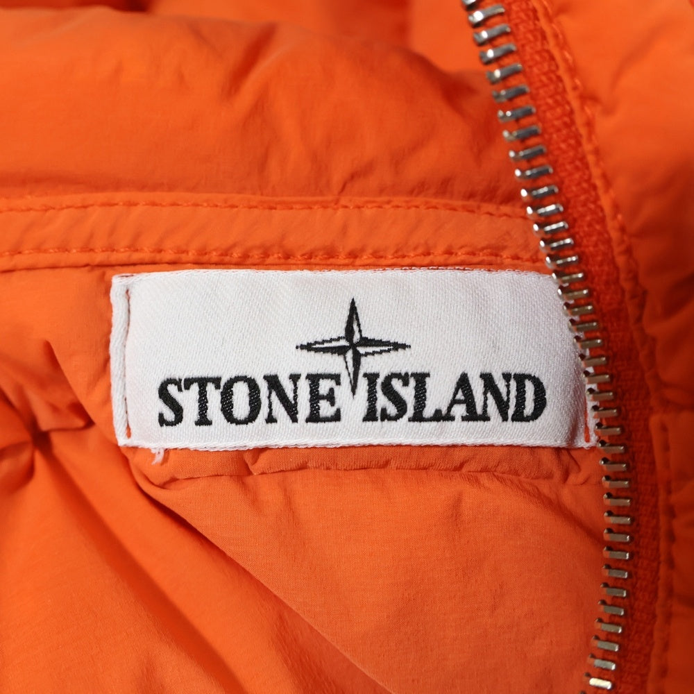 STONE ISLAND(ストーンアイランド) SEAMLESS TUNNEL NYLON DOWN-TC ナイロン ダウンジャケット オレンジ 791543728