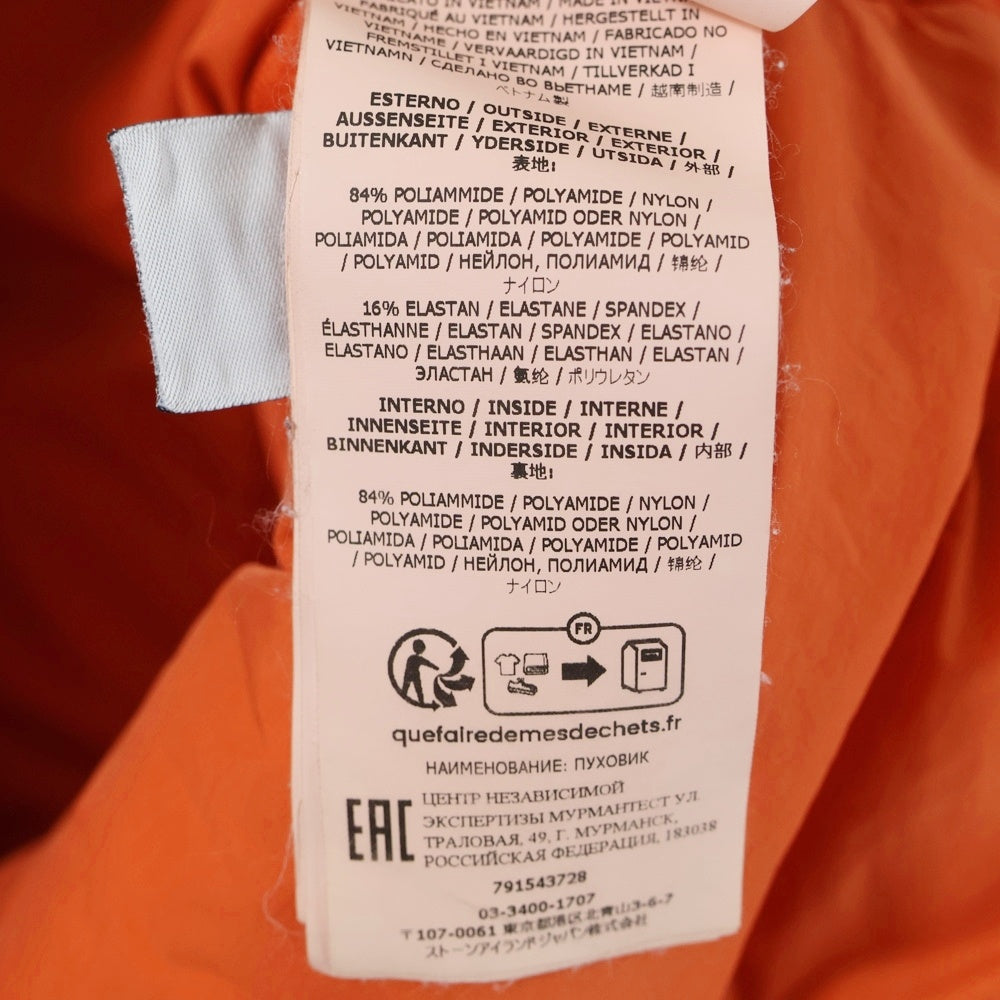 STONE ISLAND(ストーンアイランド) SEAMLESS TUNNEL NYLON DOWN-TC ナイロン ダウンジャケット オレンジ 791543728