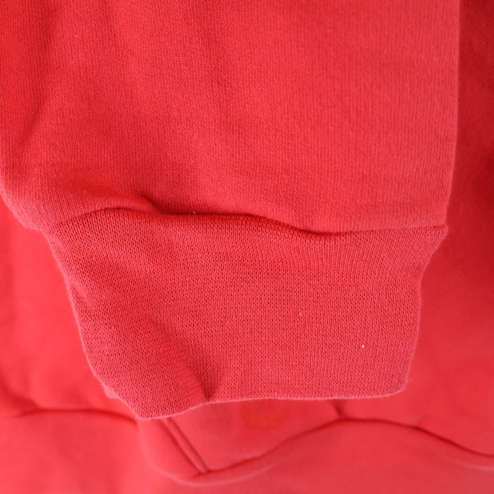 CHROME HEARTS(クロムハーツ) SWTSHRT PLVR バックスクロールラベルプリント スウェットプルオーバーパーカー レッド