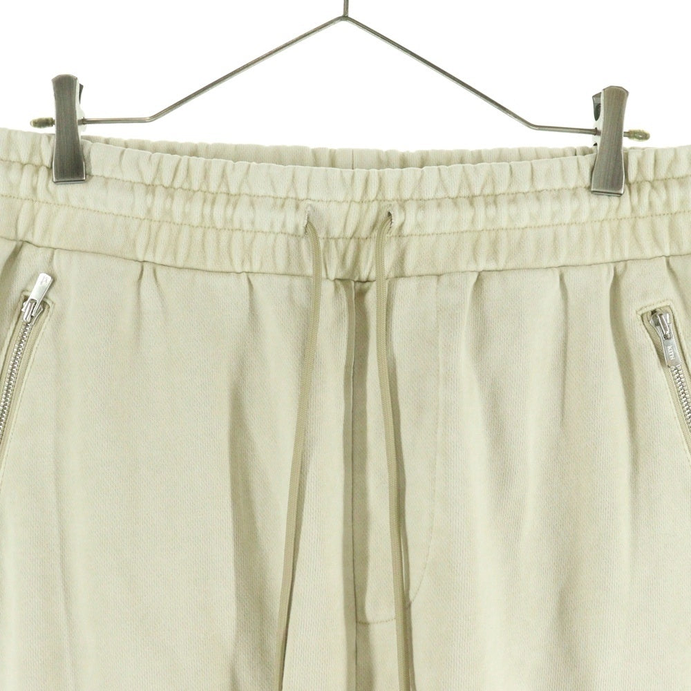 KITH(キス) ジップデザイン スウェット ロングパンツ ベージュ KH6259