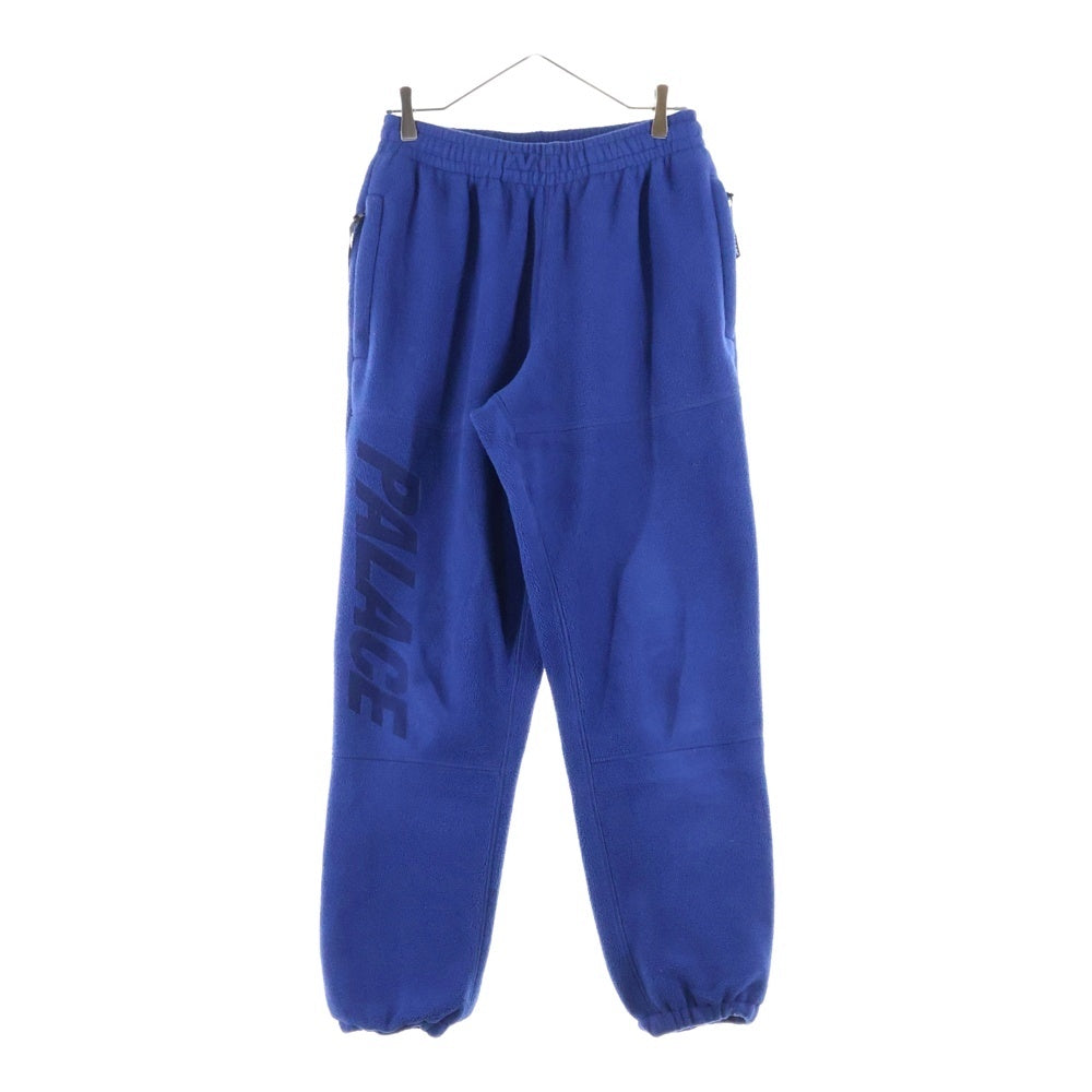 Palace Skateboards(パレススケートボーズ) POLATEC TRACK JOGGER ポーラテック トラック ジョガー フリース ロングパンツ ブルー
