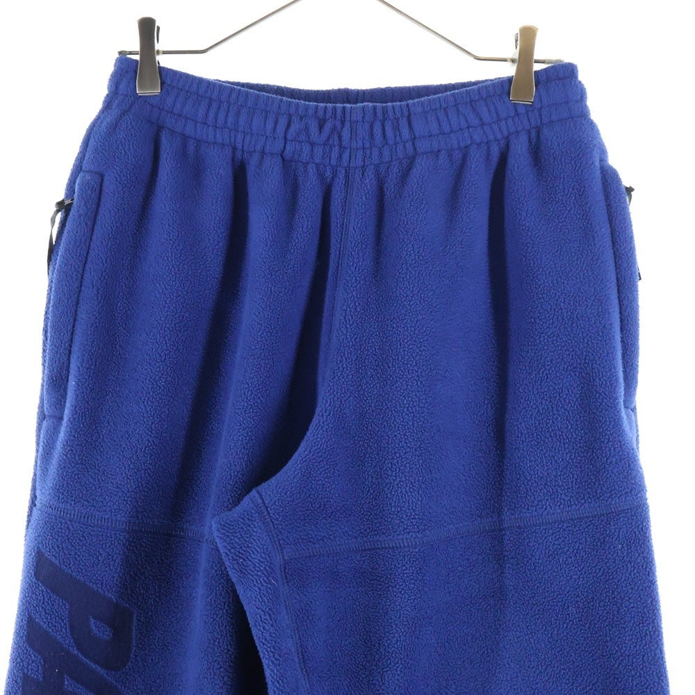 Palace Skateboards(パレススケートボーズ) POLATEC TRACK JOGGER ポーラテック トラック ジョガー フリース ロングパンツ ブルー