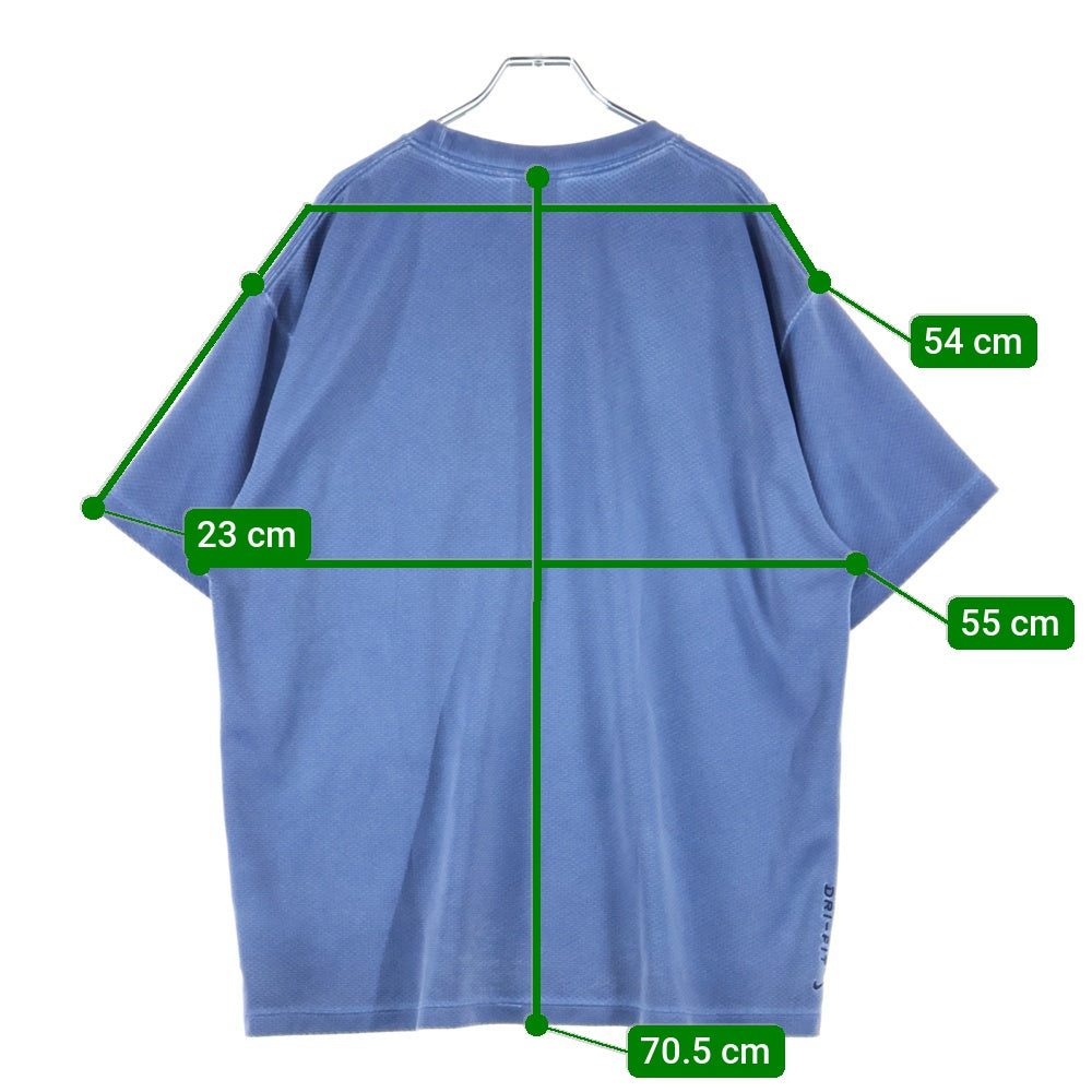 NIKE ACG(ナイキエーシージー) ウォッチマンピーク ポケット付き クルーネック 半袖Tシャツカットソー ブルー CZ4003-492