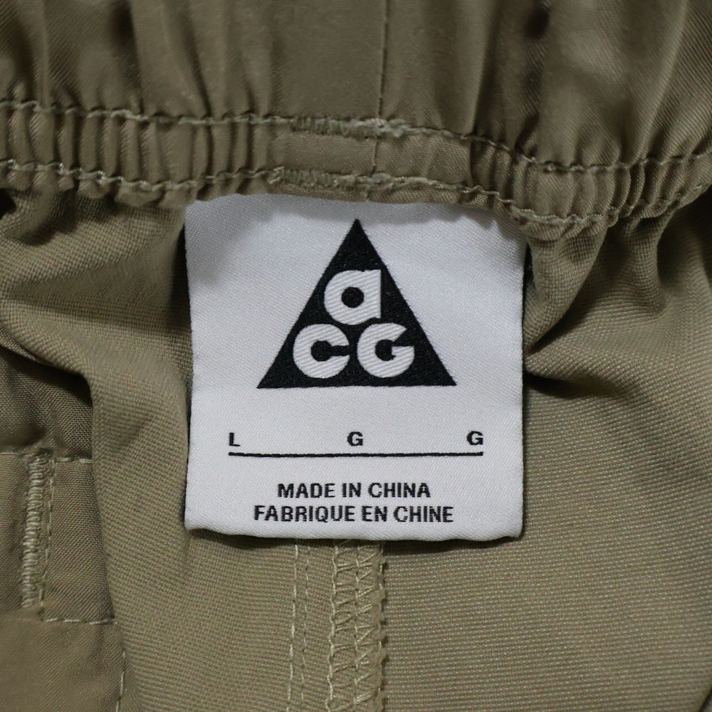NIKE ACG(ナイキエーシージー) ナイロン トレイル ロングパンツ ベージュ CV0661-247