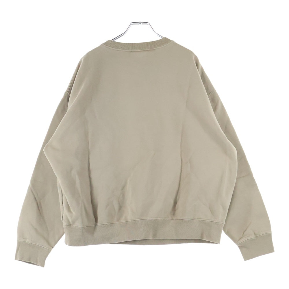 NIKE ACG(ナイキエーシージー) ロゴ刺繍 クルーネック スウェット トレーナー ブラウン CV0683-247