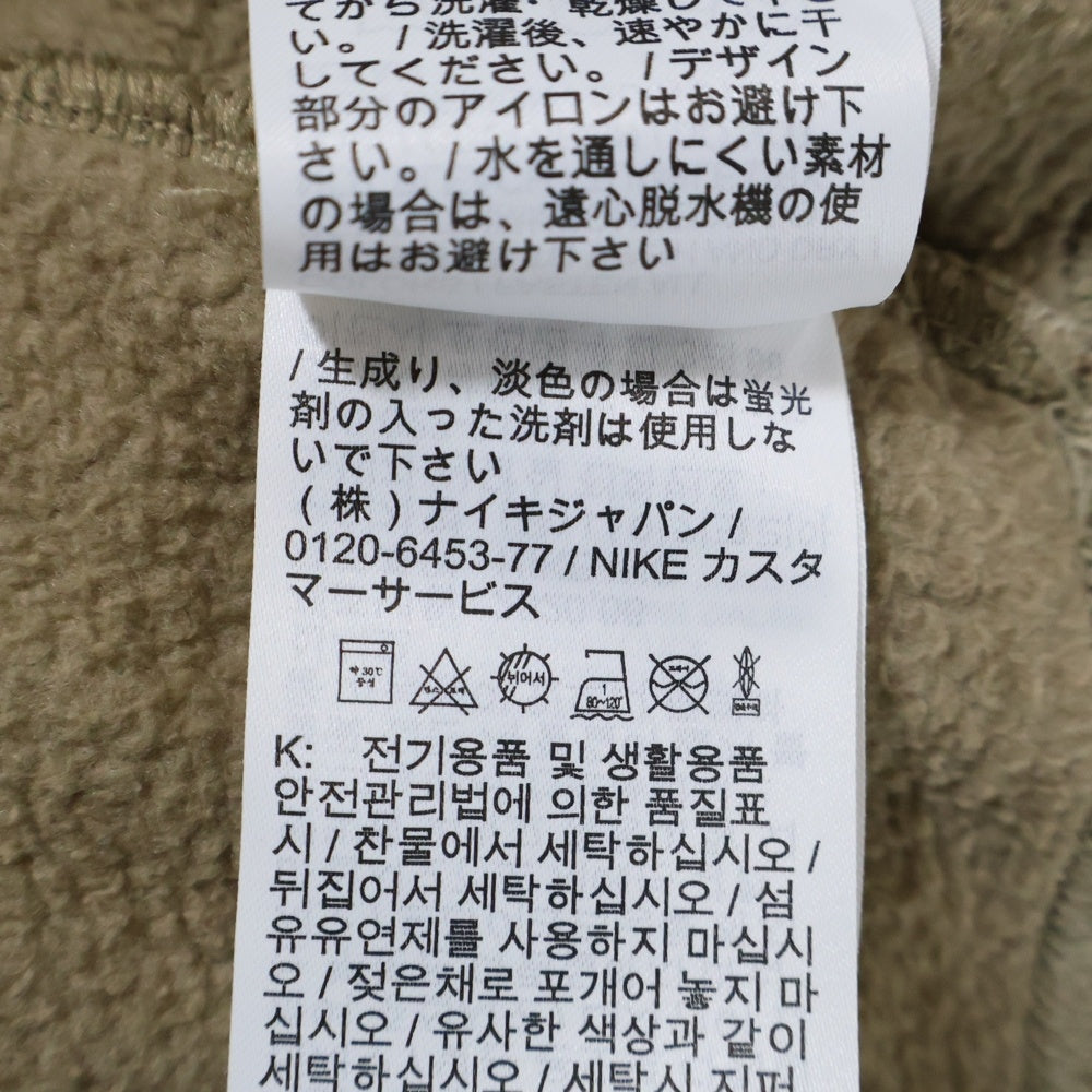 NIKE ACG(ナイキエーシージー) ロゴ刺繍 クルーネック スウェット トレーナー ブラウン CV0683-247