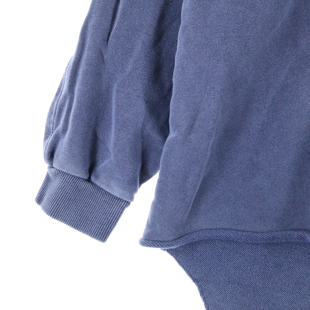 GRAMICCI(グラミチ) 16SS テールカット クルーネック スウェット トレーナー ブルー GMJK-16S003