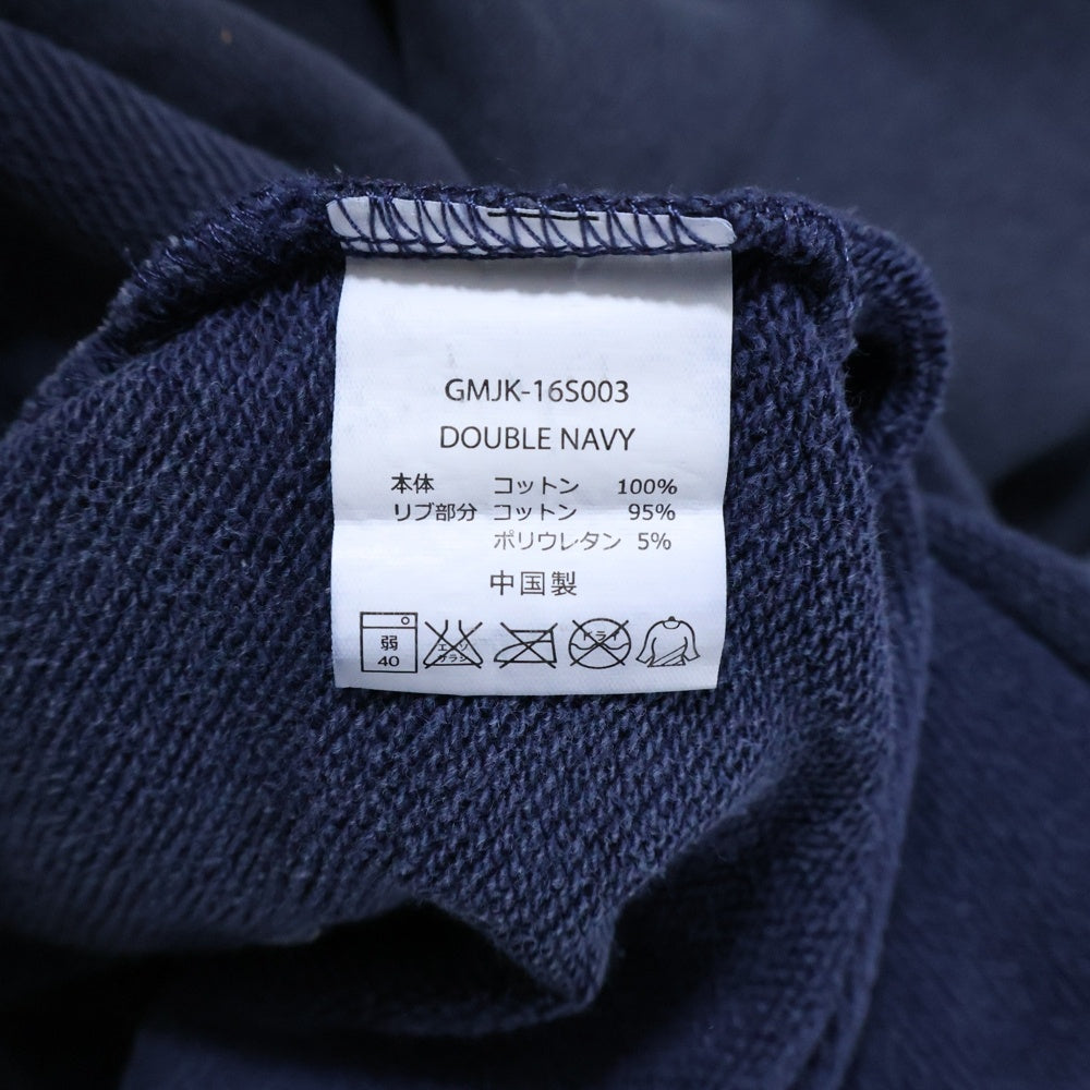 GRAMICCI(グラミチ) 16SS テールカット クルーネック スウェット トレーナー ブルー GMJK-16S003