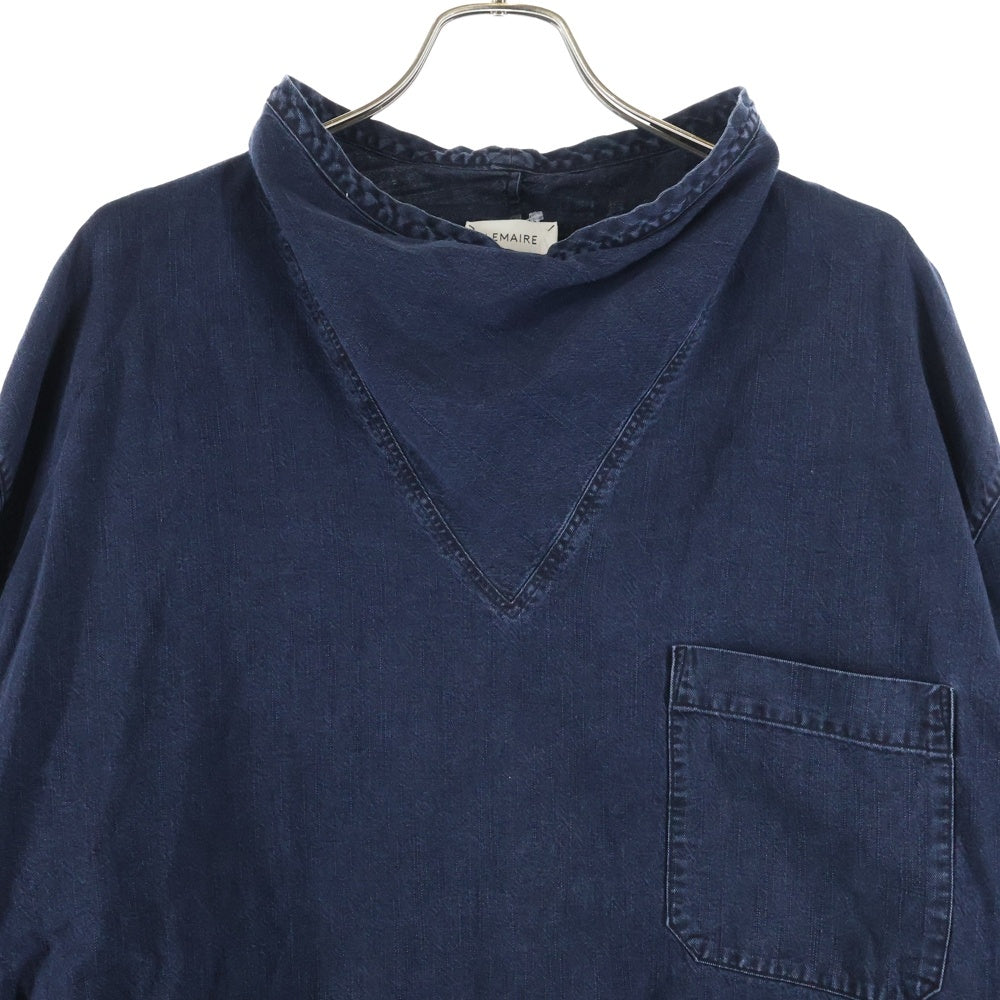 LEMAIRE(ルメール) 19SS ルースカラー プルオーバー デニム シャツ インディゴ