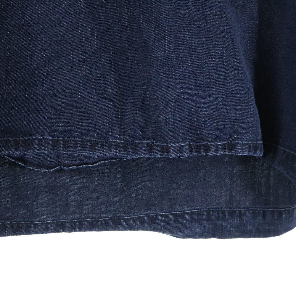 LEMAIRE(ルメール) 19SS ルースカラー プルオーバー デニム シャツ インディゴ