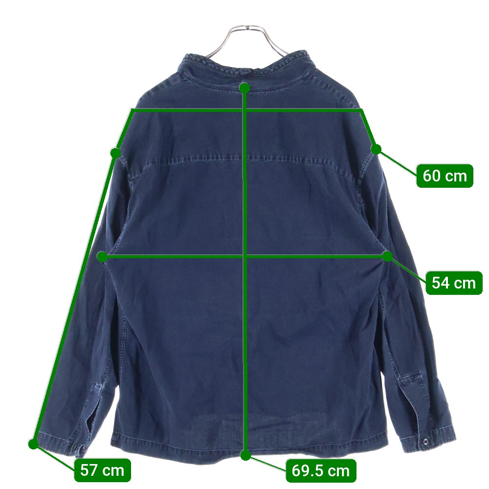 LEMAIRE(ルメール) 19SS ルースカラー プルオーバー デニム シャツ インディゴ