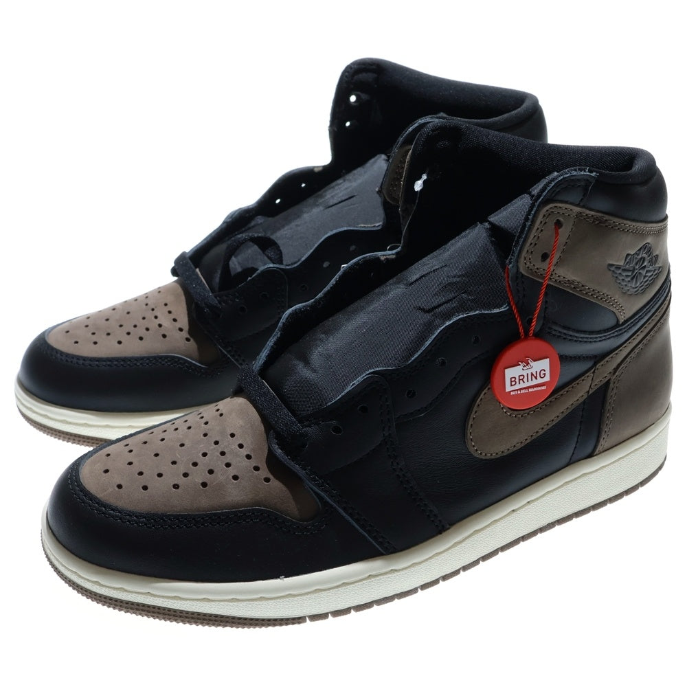 NIKE(ナイキ) AIR JORDAN1 RETRO HIGH OG Palomino エアジョーダン1 レトロ パロミノ ハイカットスニーカー ブラウン/ブラック US9.5/27.5cm DZ5485-020