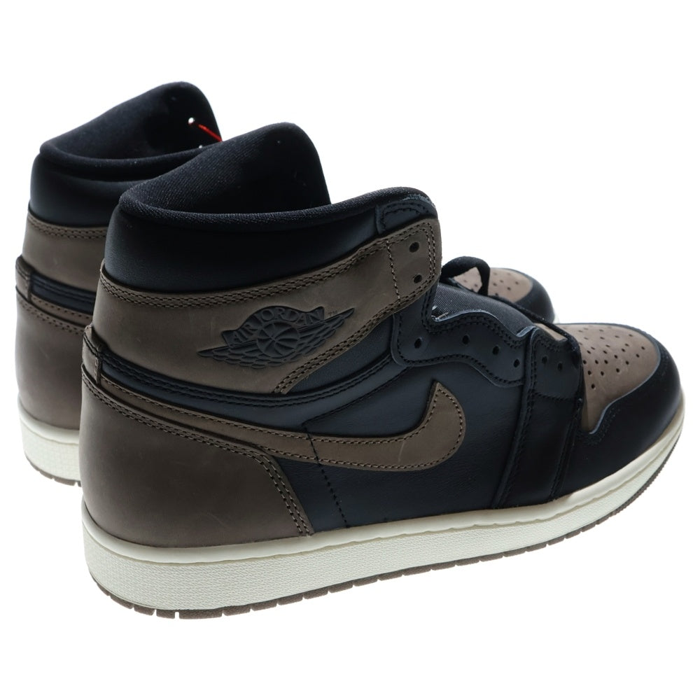 NIKE(ナイキ) AIR JORDAN1 RETRO HIGH OG Palomino エアジョーダン1 レトロ パロミノ ハイカットスニーカー ブラウン/ブラック US9.5/27.5cm DZ5485-020