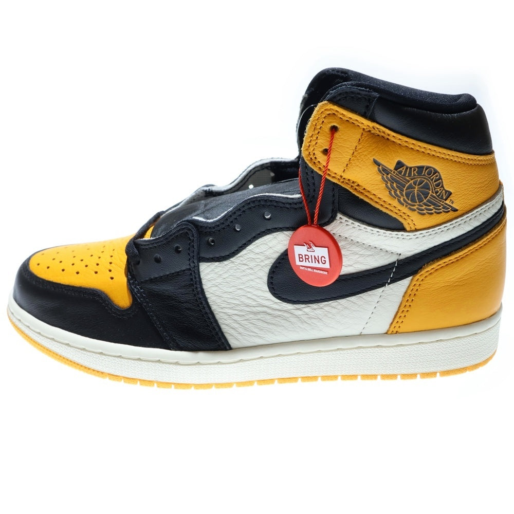 NIKE(ナイキ) AIR JORDAN 1 RETRO HIGH OG Taxi エアジョーダン 1 レトロ タクシー ハイカットスニーカー シューズ イエロー/ブラック US9.5/27.5cm 555088-711