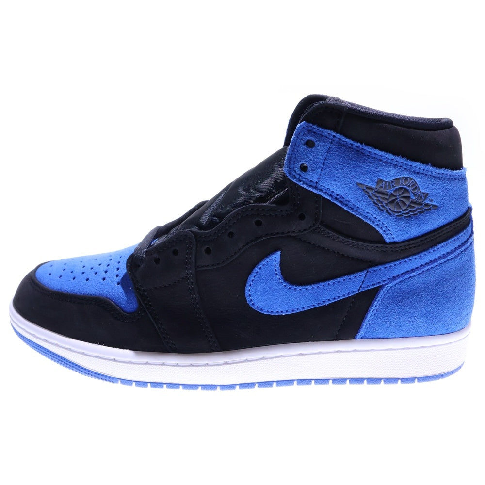 NIKE(ナイキ) AIR JORDAN 1 RETRO HIGH OG ROYAL REIMAGINED ジョーダン 1 レトロハイ OG ハイカットスニーカー ブルー/ブラック US9.5/27.5cm DZ5485-042