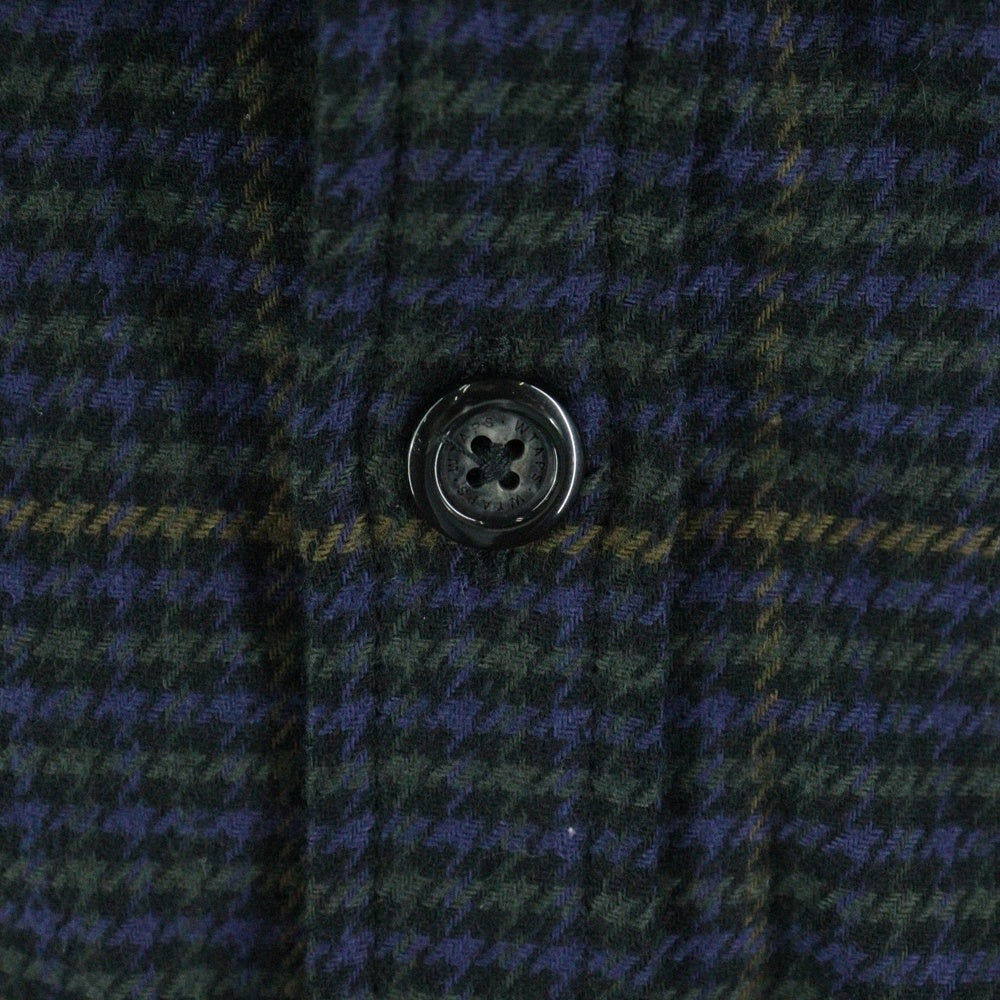WTAPS(ダブルタップス) 24AW DECK/LS/COTTON.TWILL.TEXTILE テキスタイル コットンツイル チェック 長袖シャツ マルチカラー 242WVDT-SHM03