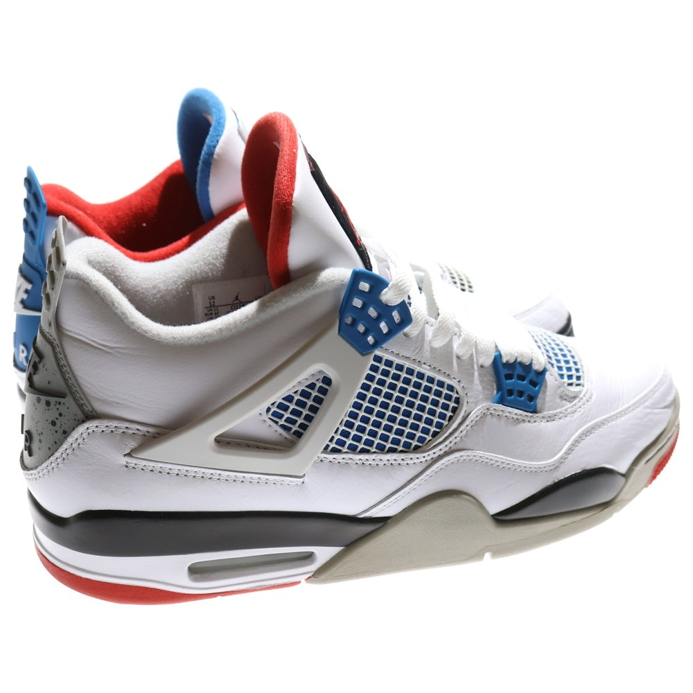 NIKE(ナイキ) AIR JORDAN 4 RETRO SE WHAT THE 4 エアジョーダン4 レトロ ワット ザ 4 ハイカットスニーカー ホワイト US12/30cm CI1184-146