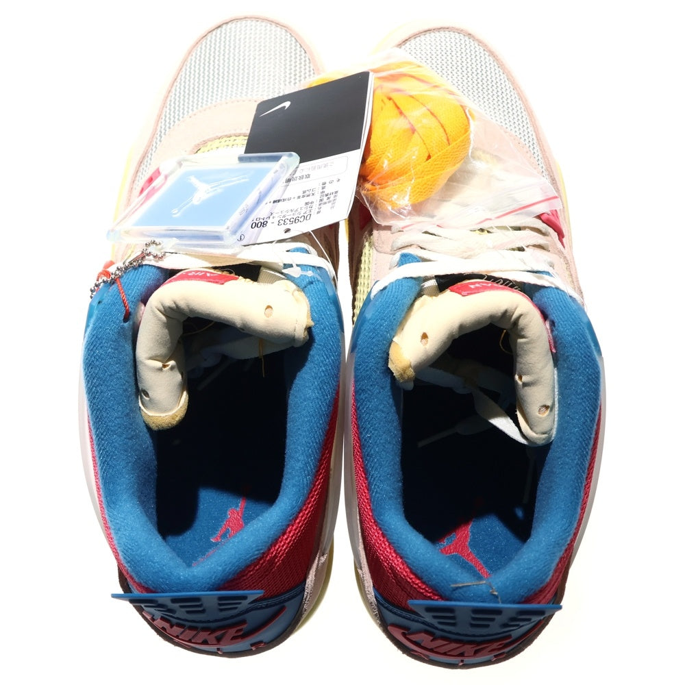 NIKE(ナイキ) ×UNION AIR JORDAN 4 GUAVA ICE ユニオン エアジョーダン4 グァバアイス ハイカットスニーカー マルチ US12/30cm DC9533-800