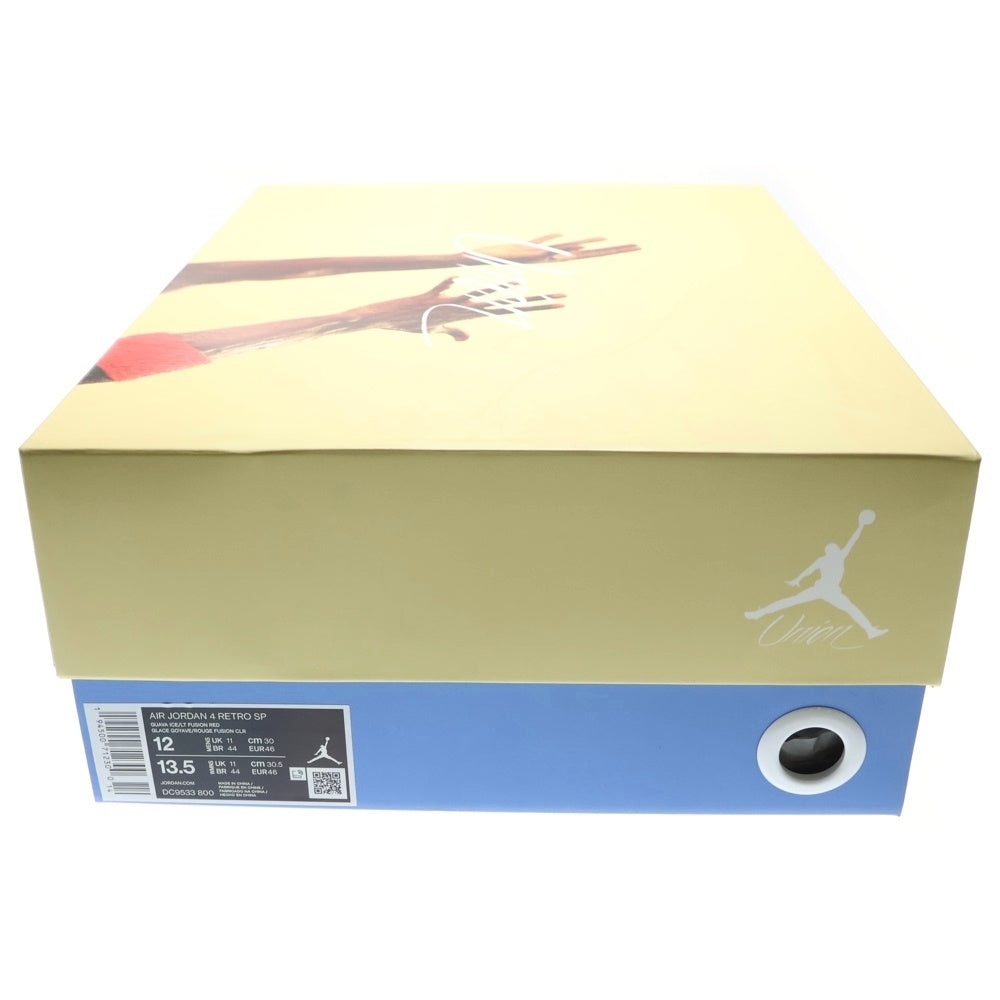 NIKE(ナイキ) ×UNION AIR JORDAN 4 GUAVA ICE ユニオン エアジョーダン4 グァバアイス ハイカットスニーカー マルチ US12/30cm DC9533-800