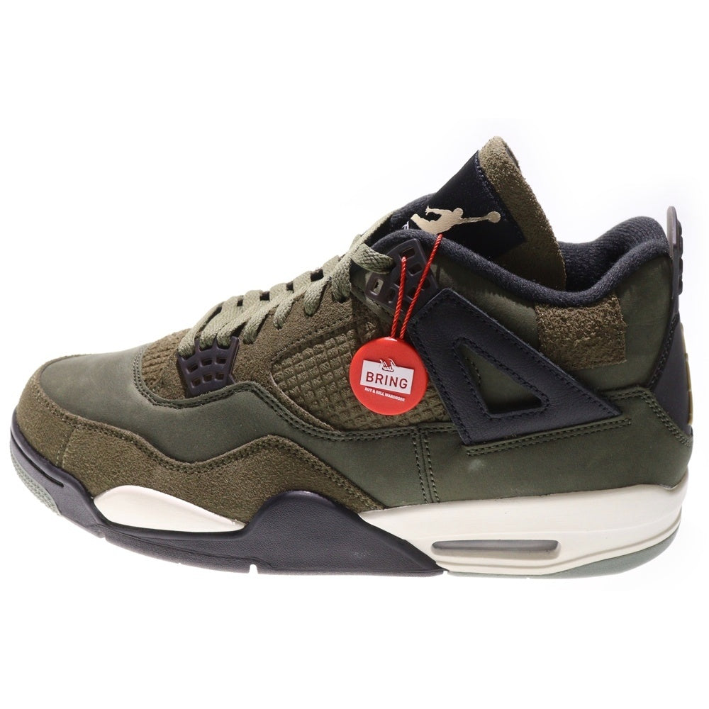 NIKE(ナイキ) AIR JORDAN4 RETRO SE CRAFT エアジョーダン4 クラフト オリーブ ミッドカットスニーカー カーキ US12/30cm FB9927-200