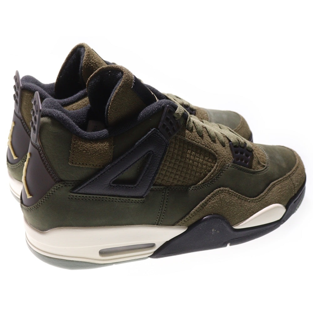 NIKE(ナイキ) AIR JORDAN4 RETRO SE CRAFT エアジョーダン4 クラフト オリーブ ミッドカットスニーカー カーキ US12/30cm FB9927-200