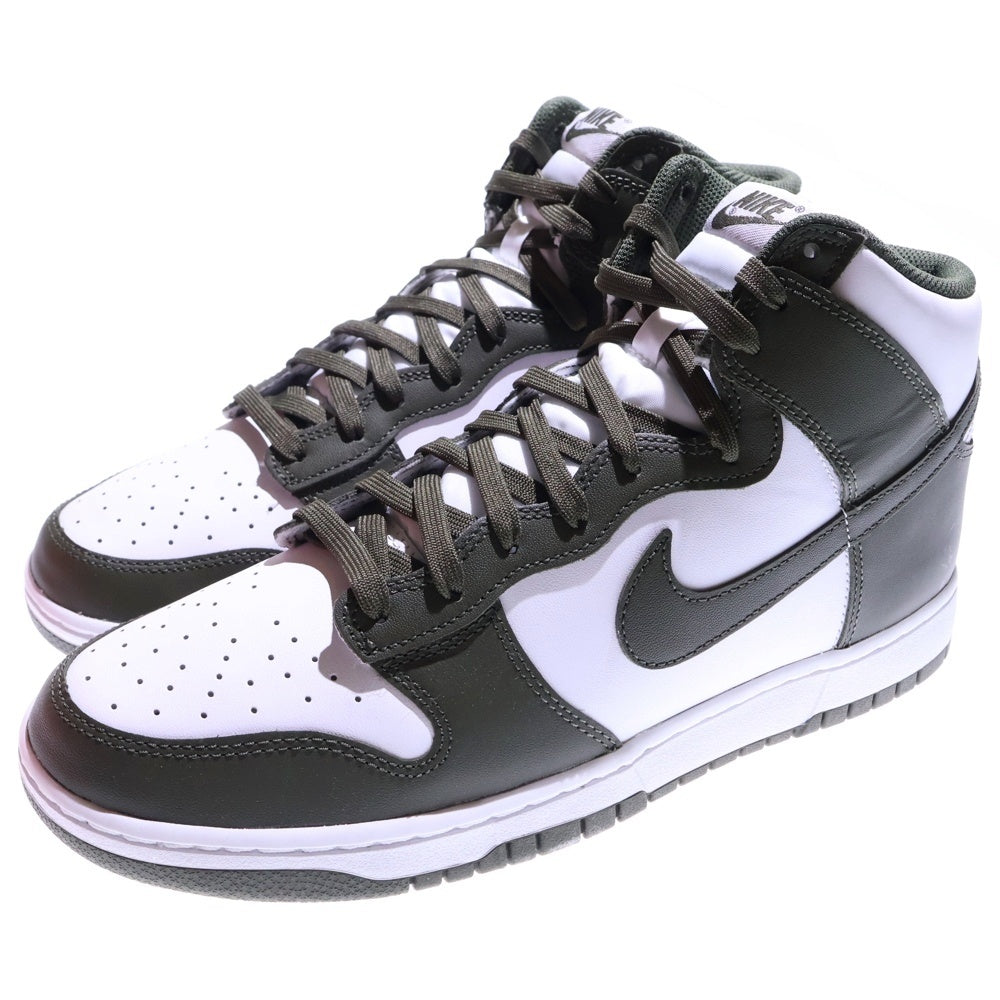 NIKE(ナイキ) DUNK HIGH RETRO ダンク ハイカットスニーカー グリーン/ホワイト US12/30cm DD1399-107
