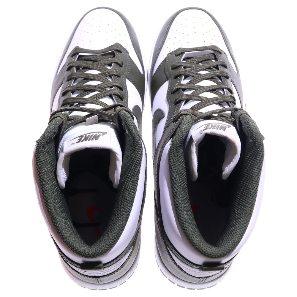 NIKE(ナイキ) DUNK HIGH RETRO ダンク ハイカットスニーカー グリーン/ホワイト US12/30cm DD1399-107