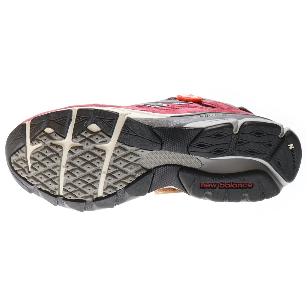 New Balance(ニューバランス) 990V3 スエード ローカットスニーカーシューズ ボルドー US11.5/29.5cm M990TF3