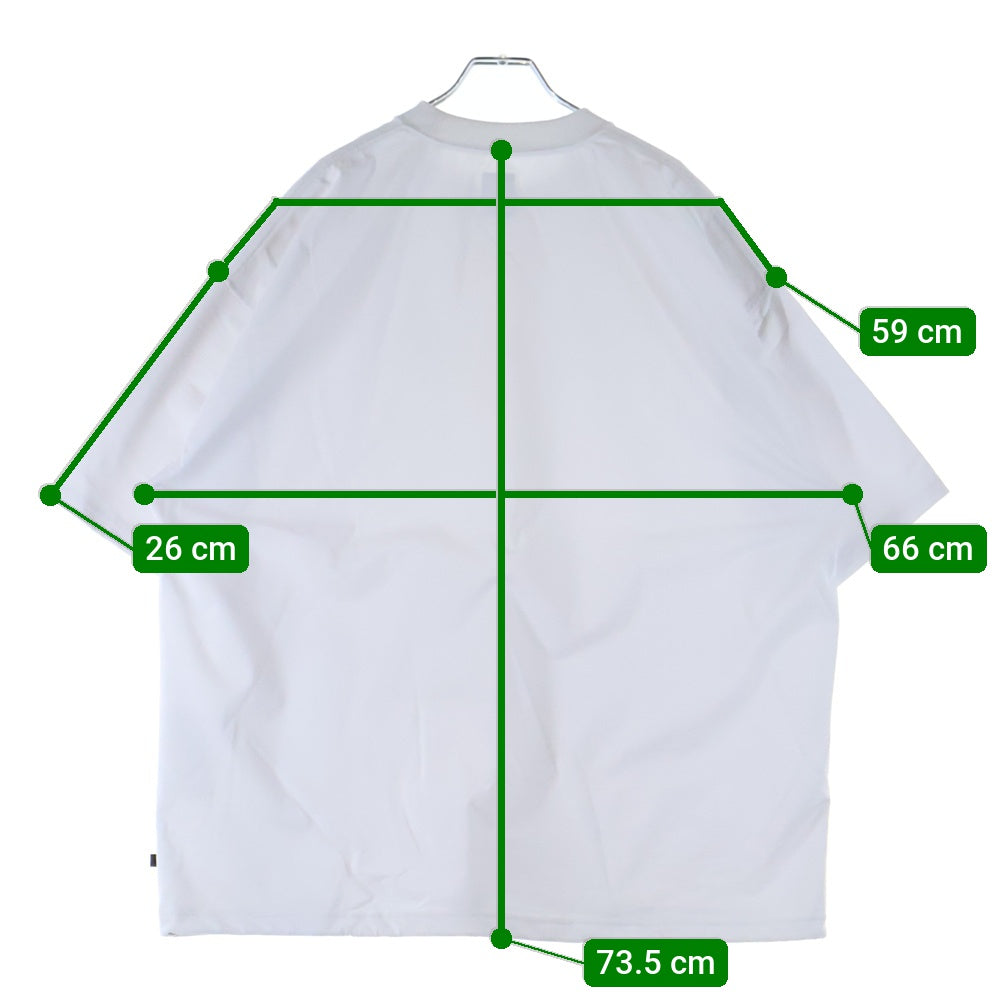 DAIWA PIER39(ダイワ ピアサーティナイン) TECH DRAWSTRING TEE テック ドローストリング 半袖Tシャツ ホワイト BE-37023