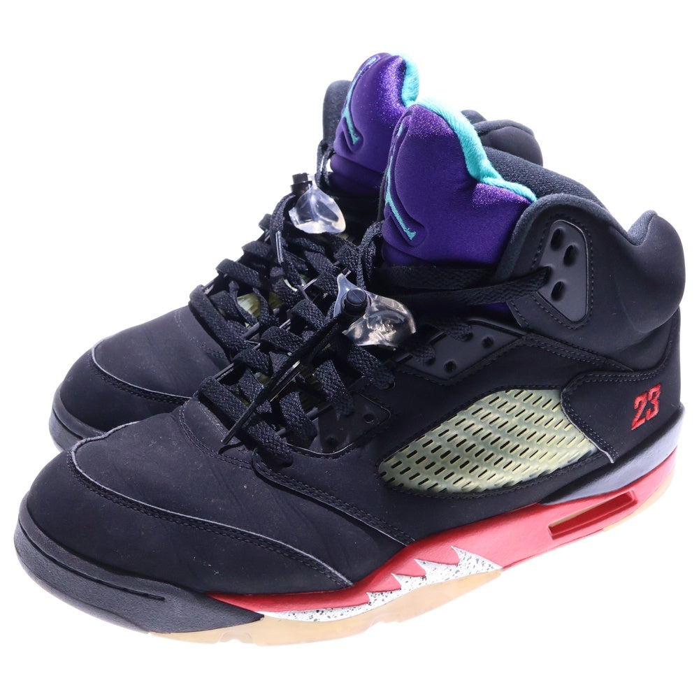 NIKE(ナイキ) AIR JORDAN 5 RETRO TOP3 エアジョーダン 5 トップスリー ハイカットスニーカー ブラック US12/30cm CZ1786-001
