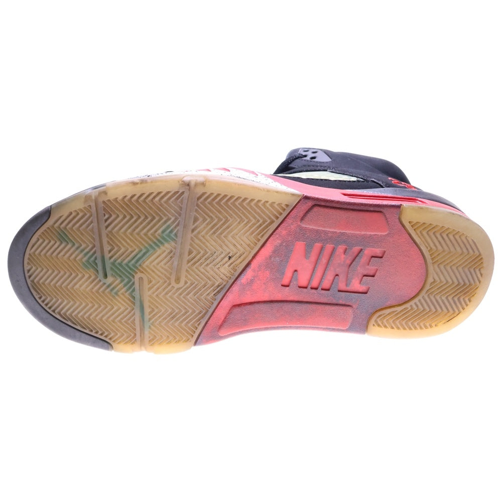 NIKE(ナイキ) AIR JORDAN 5 RETRO TOP3 エアジョーダン 5 トップスリー ハイカットスニーカー ブラック US12/30cm CZ1786-001