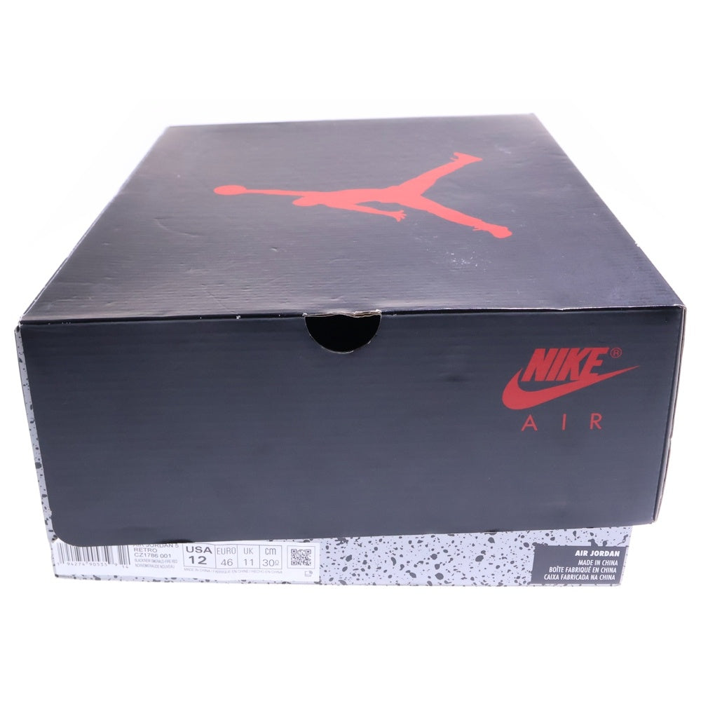 NIKE(ナイキ) AIR JORDAN 5 RETRO TOP3 エアジョーダン 5 トップスリー ハイカットスニーカー ブラック US12/30cm CZ1786-001