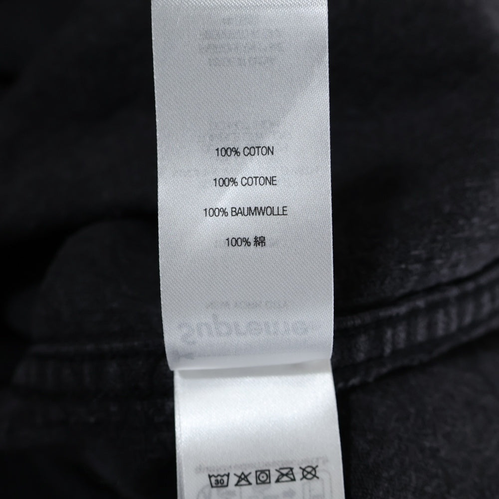 SUPREME(シュプリーム) 24SS Washed Corduroy Zip Up Shirt ウォッシュド加工 コーデュロイ ジップアップ シャツ ジャケット ブラック