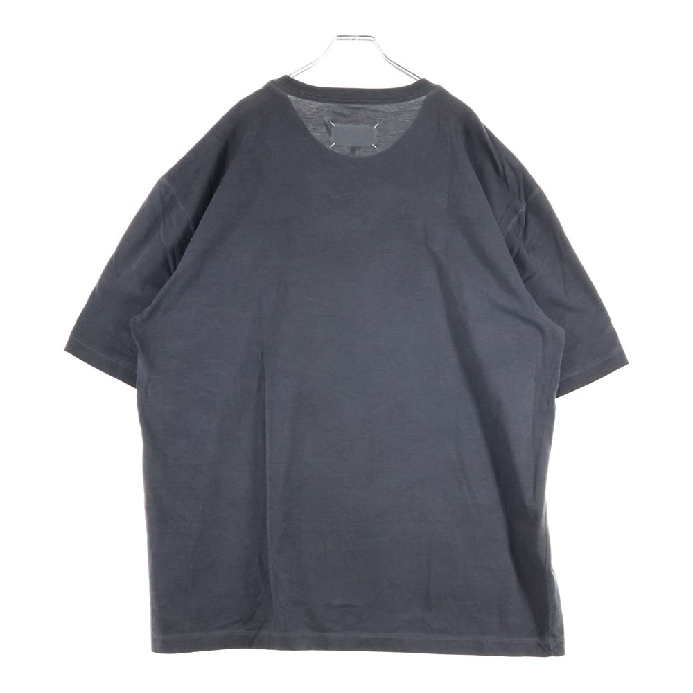 Maison Margiela 10(メゾン マルジェラ) 24SS ガーメントダイ オーバーサイズ 半袖Tシャツ チャコールグレー S50GC0646