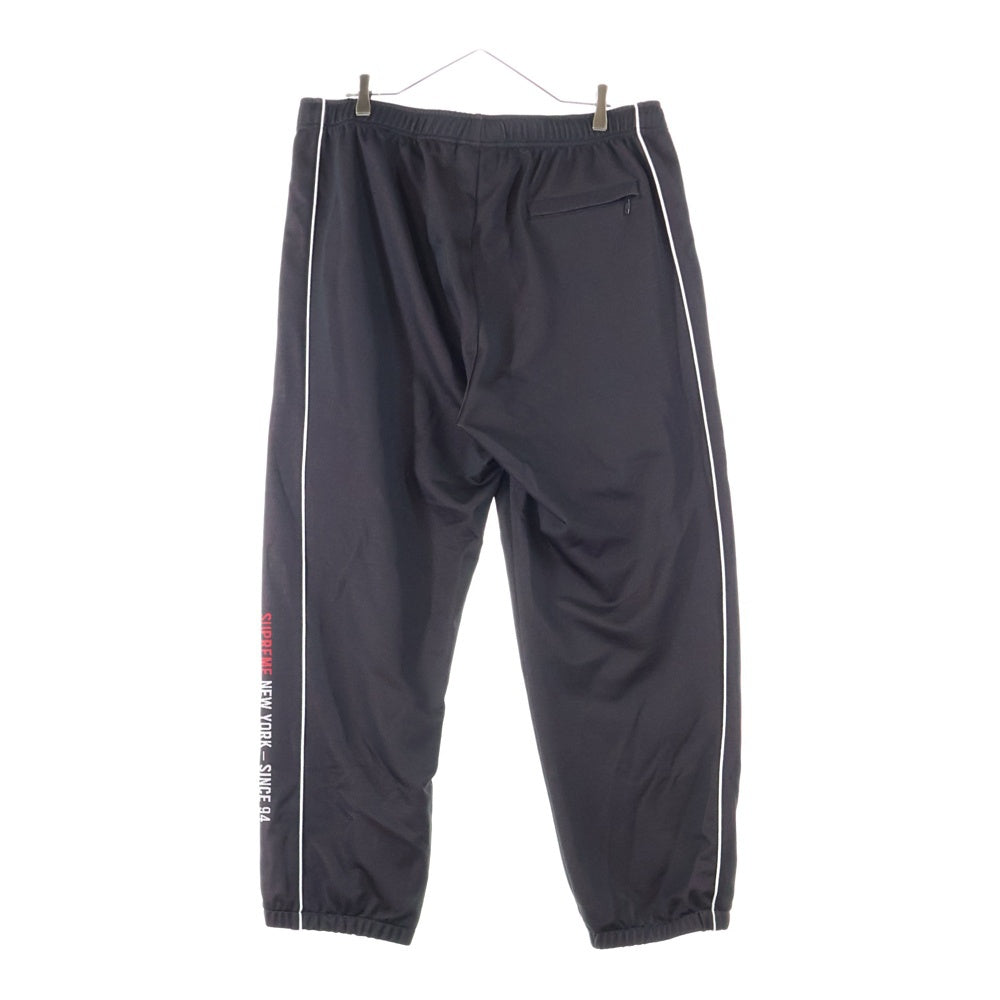 SUPREME(シュプリーム) 22AW World Famous Jacquard Track Pant ワールドフェイマス ロゴ ジャガード トラックパンツ ブラック