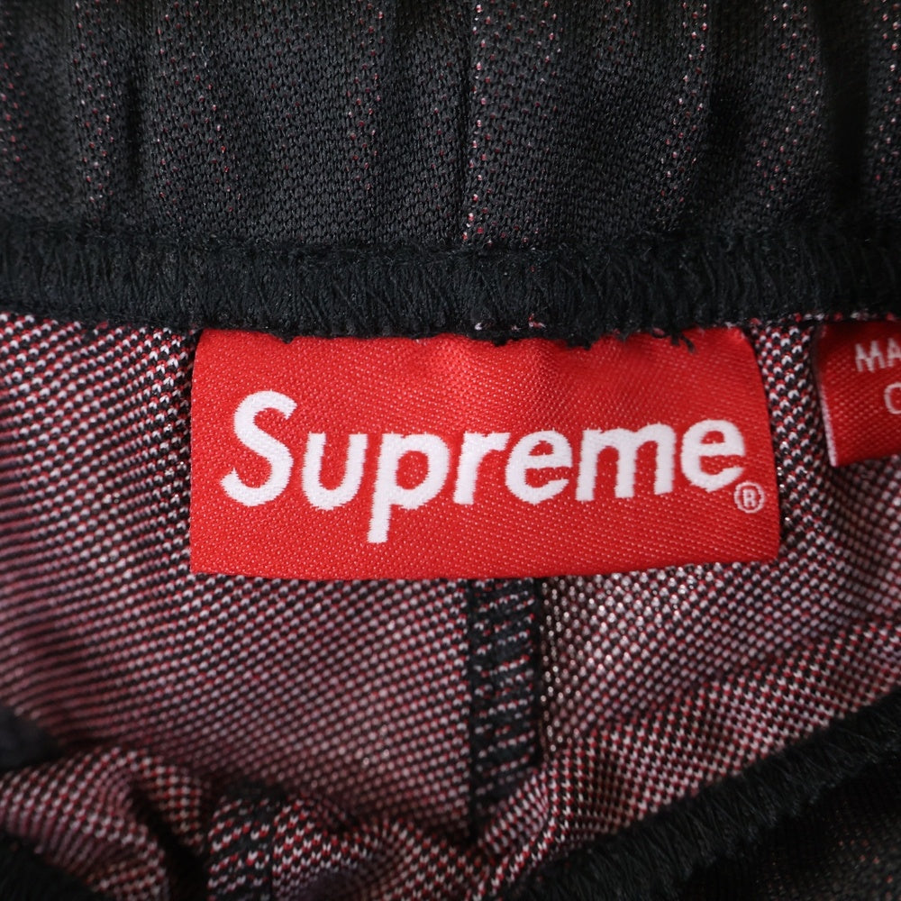 SUPREME(シュプリーム) 22AW World Famous Jacquard Track Pant ワールドフェイマス ロゴ ジャガード トラックパンツ ブラック