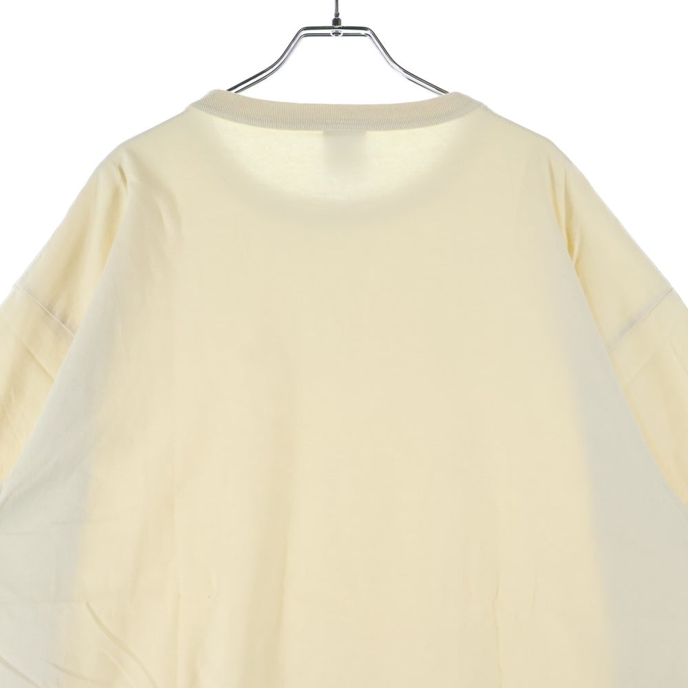 WTAPS(ダブルタップス) ×Champion チャンピオン ロゴワッペン 半袖Tシャツ ベージュ C8-U302