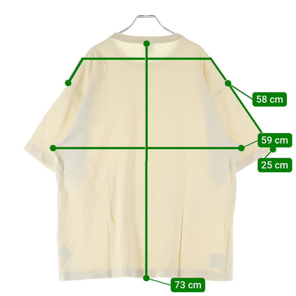 WTAPS(ダブルタップス) ×Champion チャンピオン ロゴワッペン 半袖Tシャツ ベージュ C8-U302