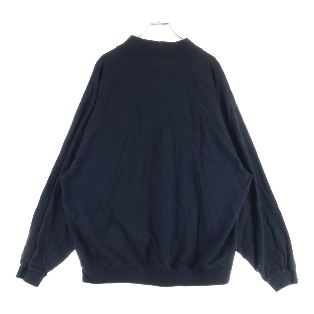 WTAPS(ダブルタップス) 22AW V.I.C TURTLE NECK COTTON コットン タートルネック 長袖Tシャツ カットソー ブラック 222ATDT-CSM09