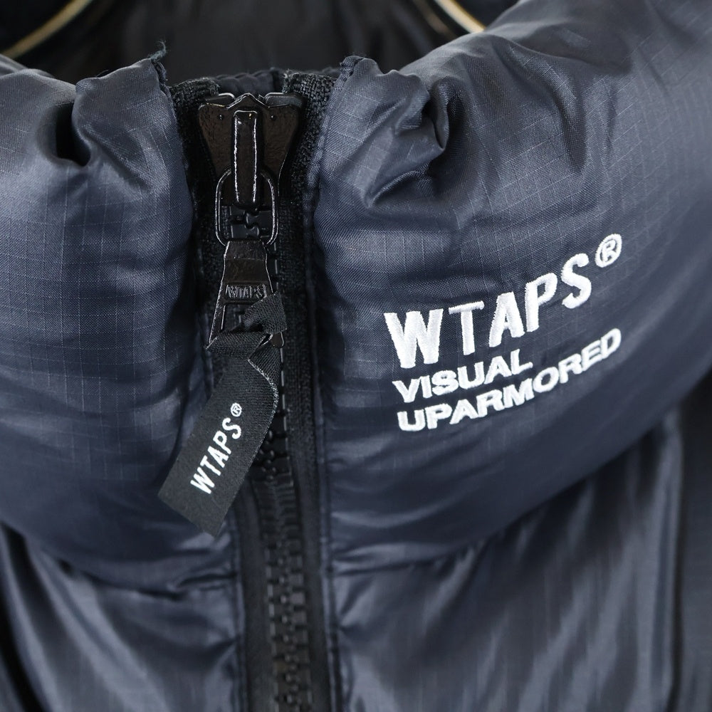 WTAPS(ダブルタップス) 22AW BIVOUAC JACKET NYLON RIPSTOP FORTLESS ビバーク ナイロン リップストップ フォートレス 中綿ジャケット ブラック 222BRDT-JKM04