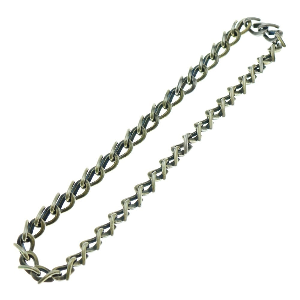 TIFFANY & Co.(ティファニー) SS LARGE LINK FORGE POLNL フォージ ラージリンク チェーンネックレス シルバー